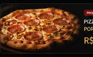 Pizza em promoção